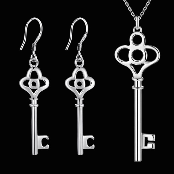 Silver Jewelry Set LST238