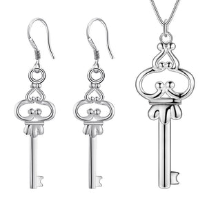 Silver Jewelry Set LST239