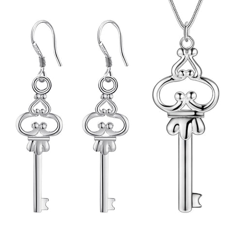 Silver Jewelry Set LST239