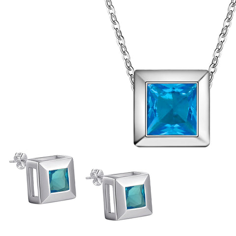 Silver Jewelry Set LST243