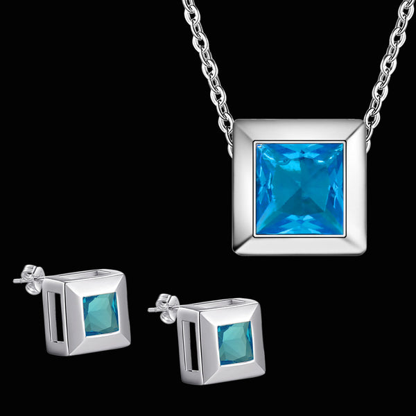 Silver Jewelry Set LST243