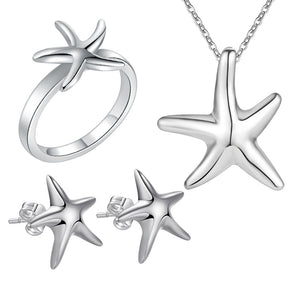 Silver Jewelry Set LST245