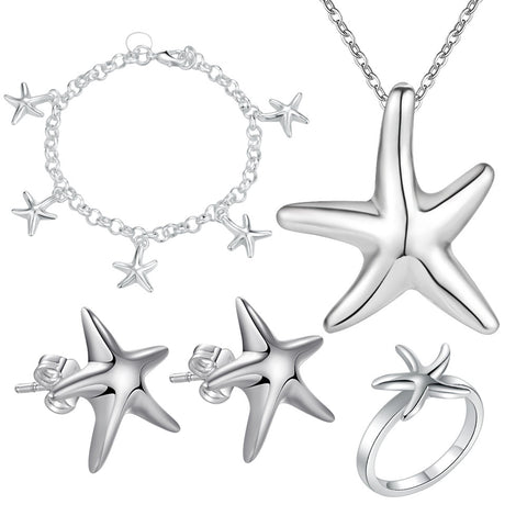 Silver Jewelry Set LST246