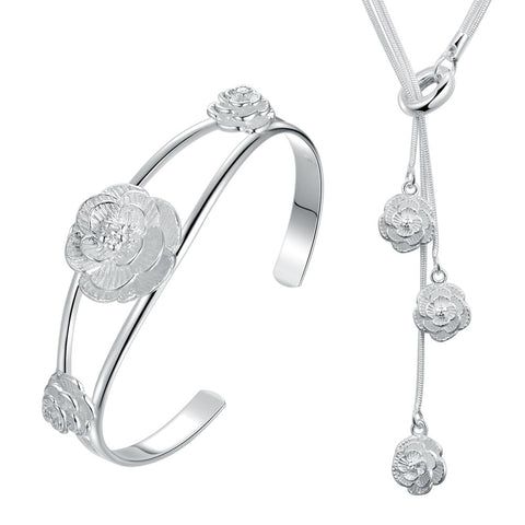 Silver Jewelry Set LST255