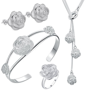 Silver Jewelry Set LST256