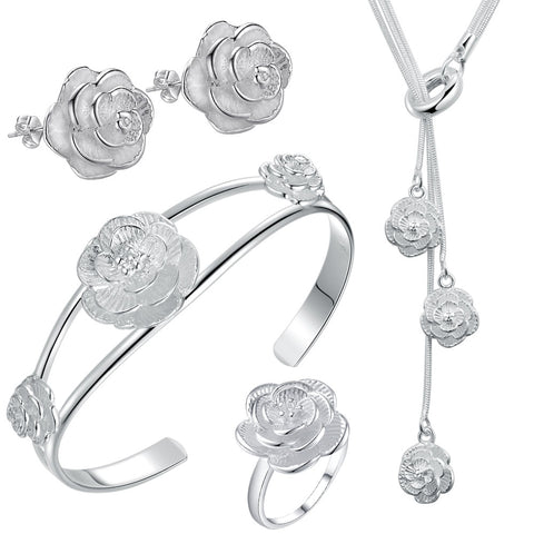 Silver Jewelry Set LST256