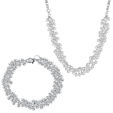 Silver Jewelry Set LST272