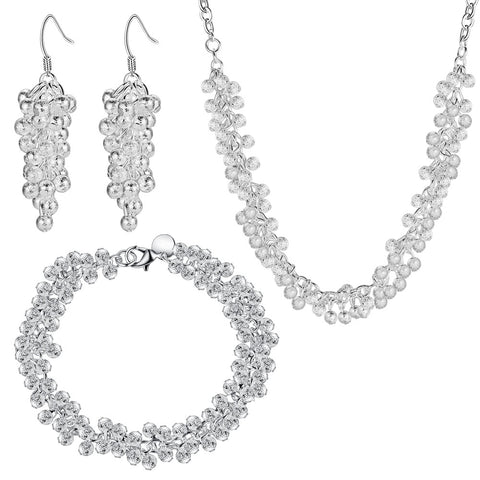Silver Jewelry Set LST273