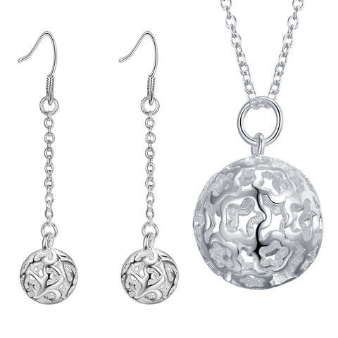 Silver Jewelry Set LST276