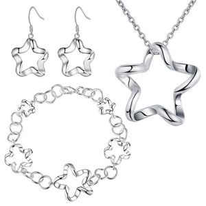Silver Jewelry Set LST278