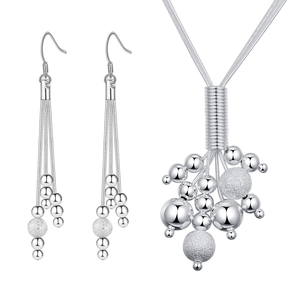 Silver Jewelry Set LST281