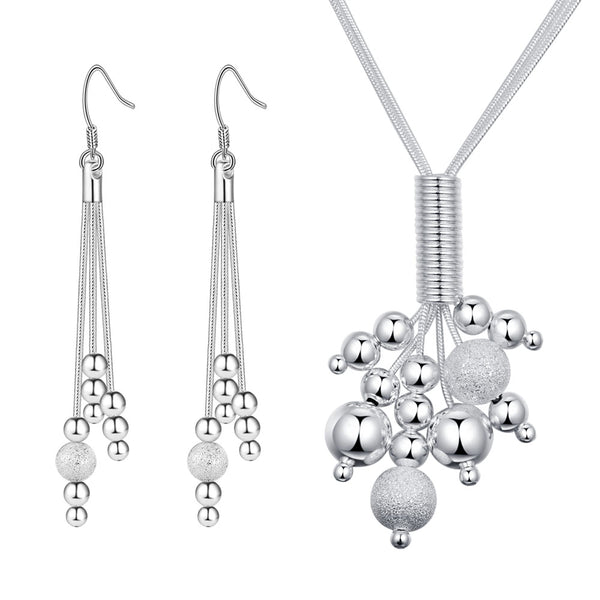 Silver Jewelry Set LST281