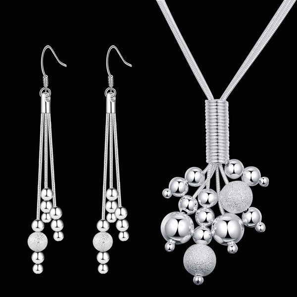 Silver Jewelry Set LST281