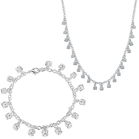 Silver Jewelry Set LST290