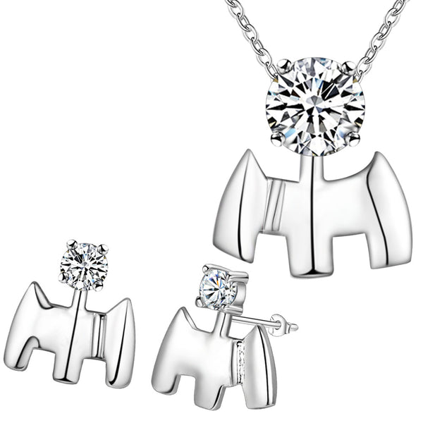 Silver Jewelry Set LST293