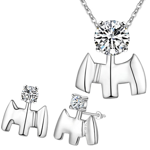 Silver Jewelry Set LST293