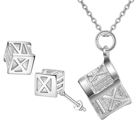 Silver Jewelry Set LST295