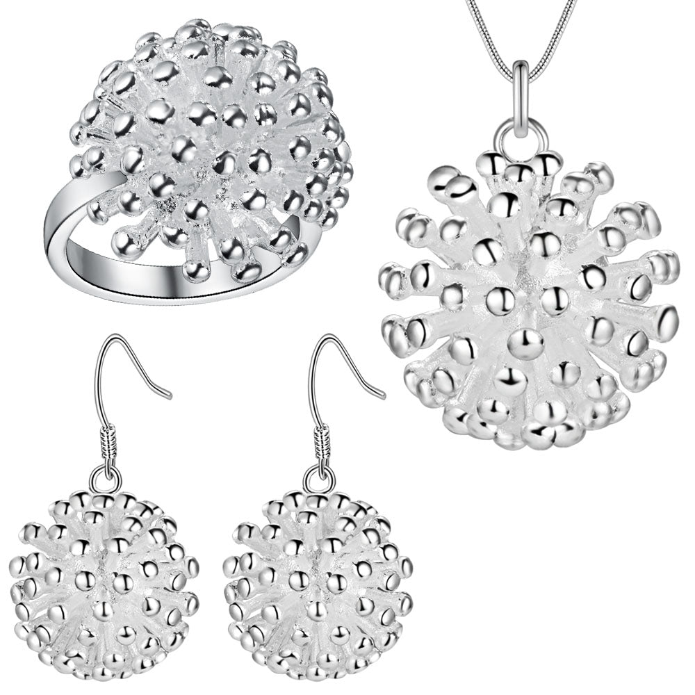 Silver Jewelry Set LST303