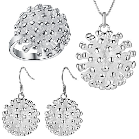 Silver Jewelry Set LST303