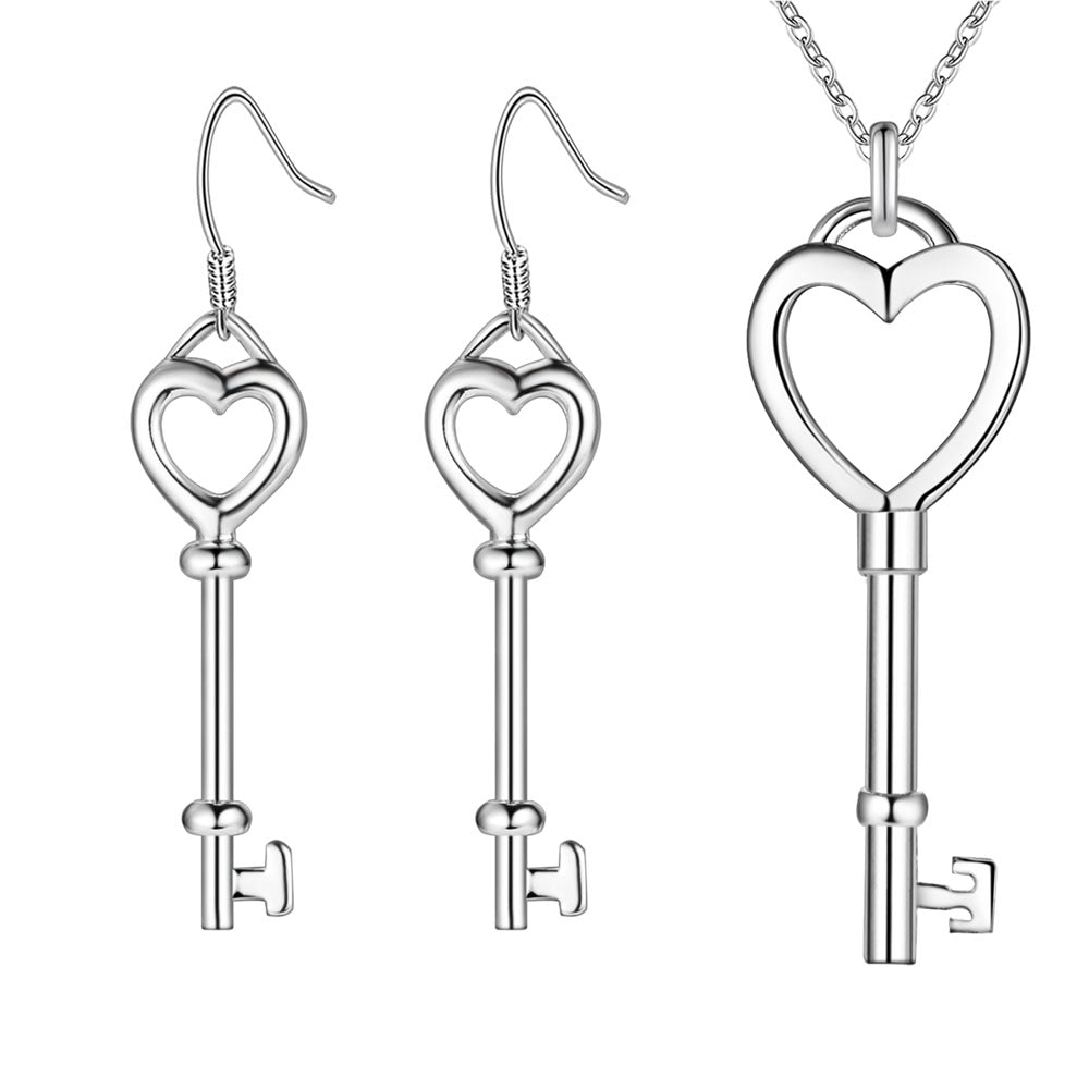 Silver Jewelry Set LST307