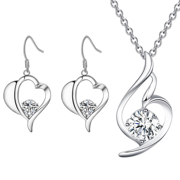 Silver Jewelry Set LST309