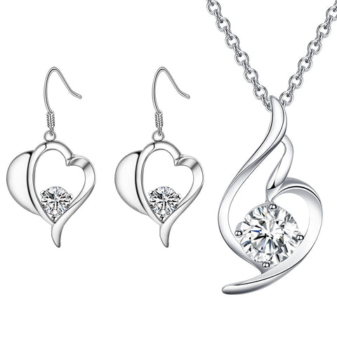 Silver Jewelry Set LST309