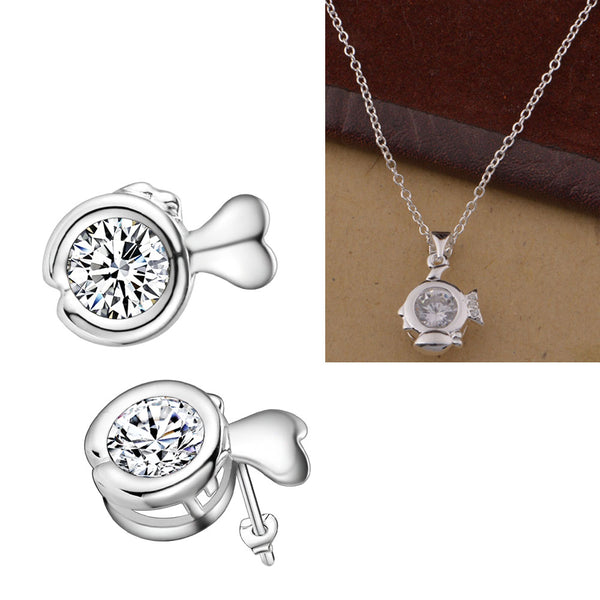 Silver Jewelry Set LST311