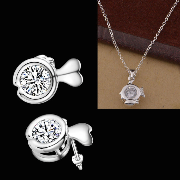 Silver Jewelry Set LST311