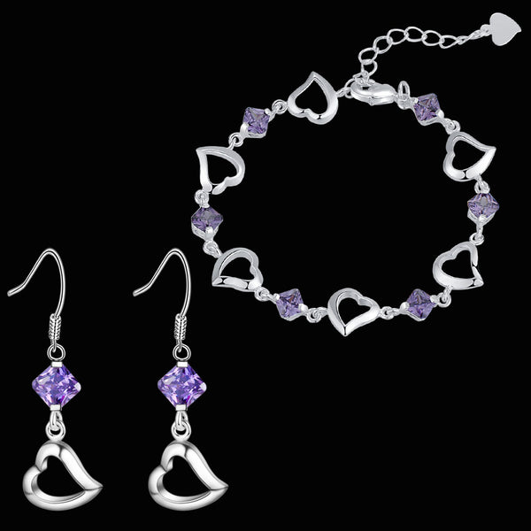 Silver Jewelry Set LST312