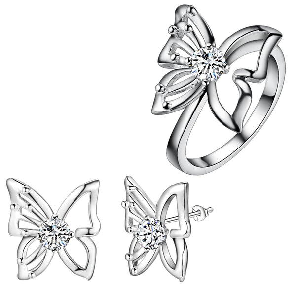 Silver Jewelry Set LST313