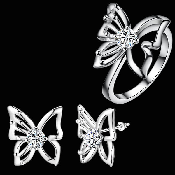 Silver Jewelry Set LST313