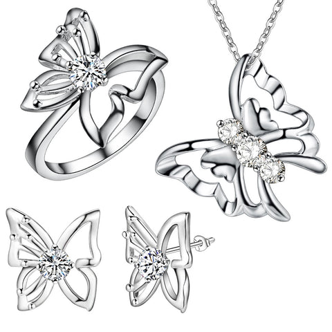 Silver Jewelry Set LST315