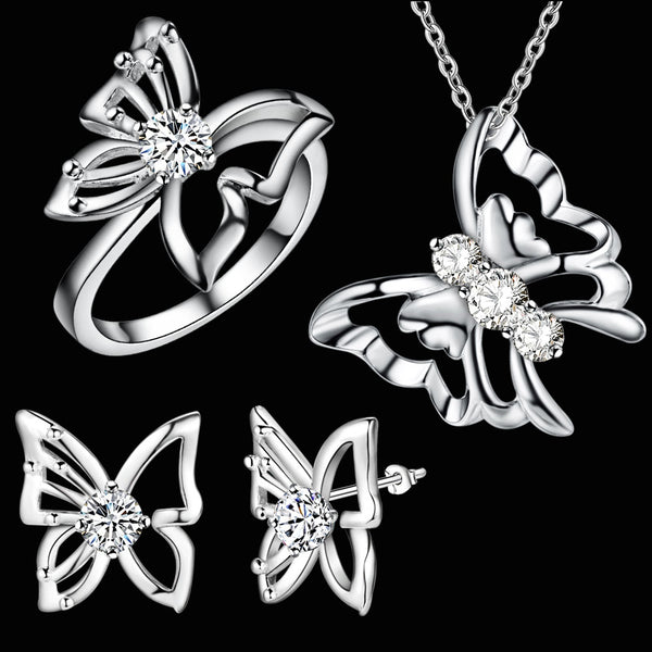 Silver Jewelry Set LST315