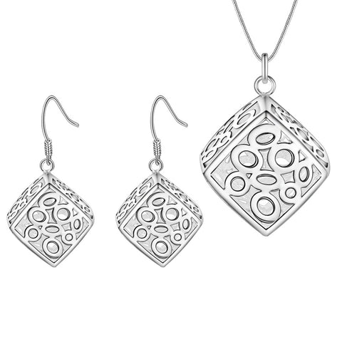 Silver Jewelry Set LST316