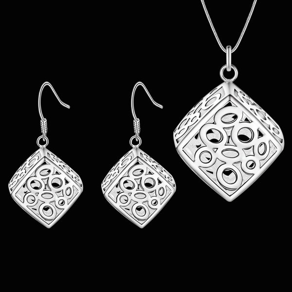 Silver Jewelry Set LST316