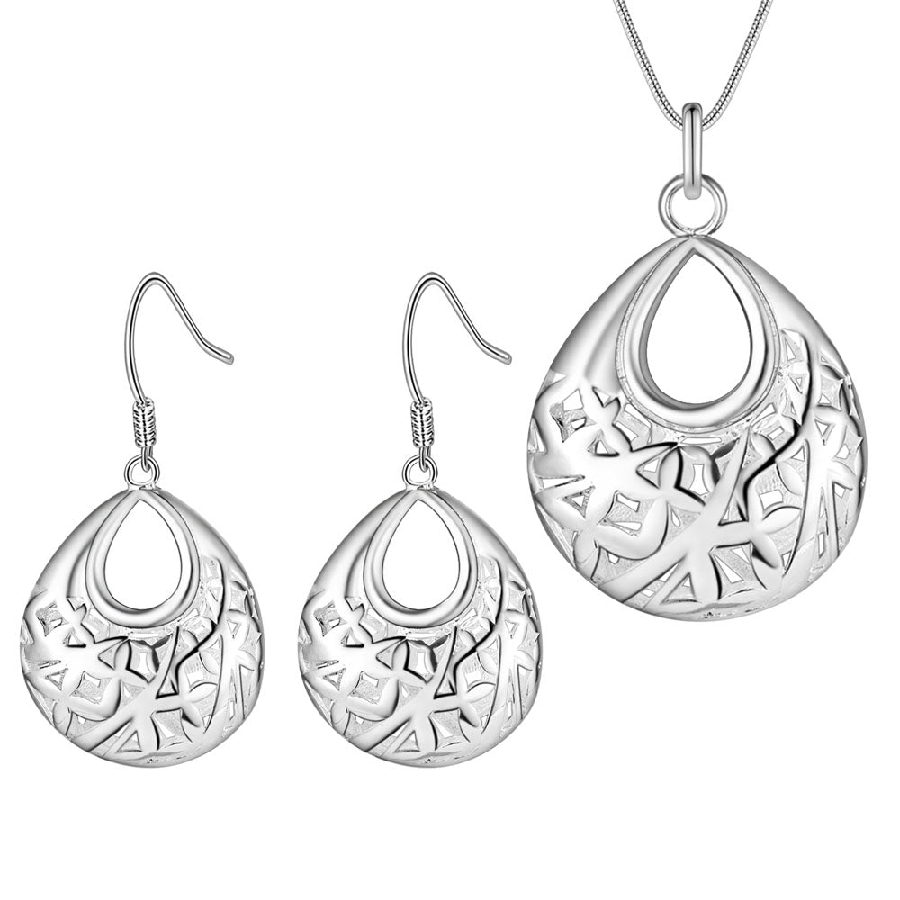 Silver Jewelry Set LST317