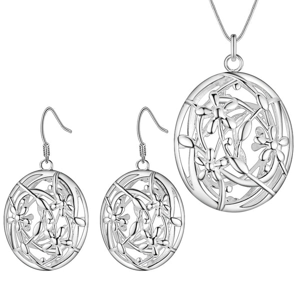 Silver Jewelry Set LST319