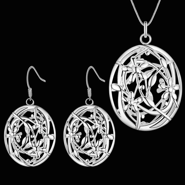 Silver Jewelry Set LST319