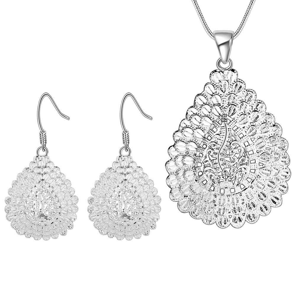 Silver Jewelry Set LST327