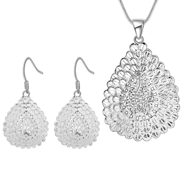 Silver Jewelry Set LST327