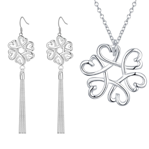 Silver Jewelry Set LST335