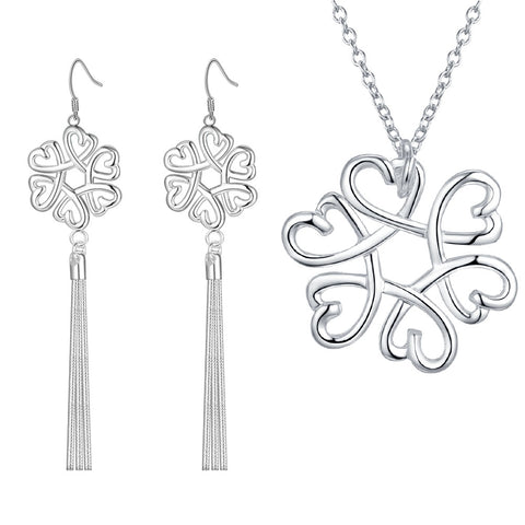 Silver Jewelry Set LST335