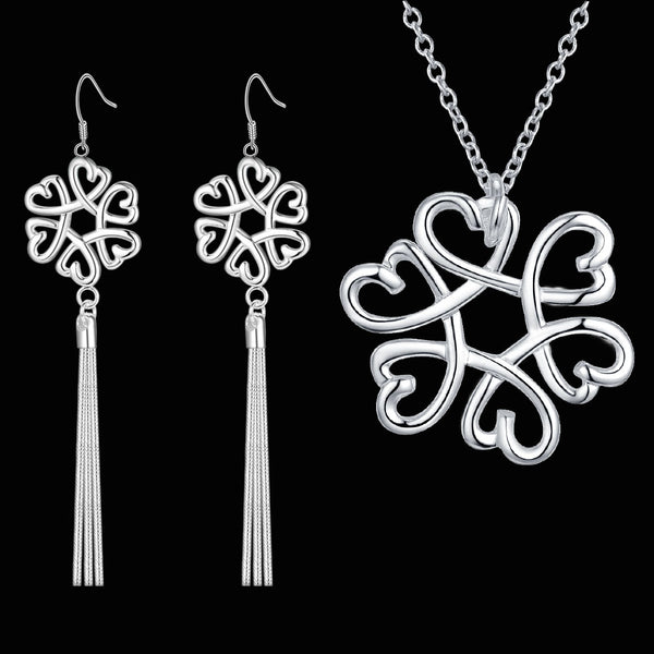 Silver Jewelry Set LST335