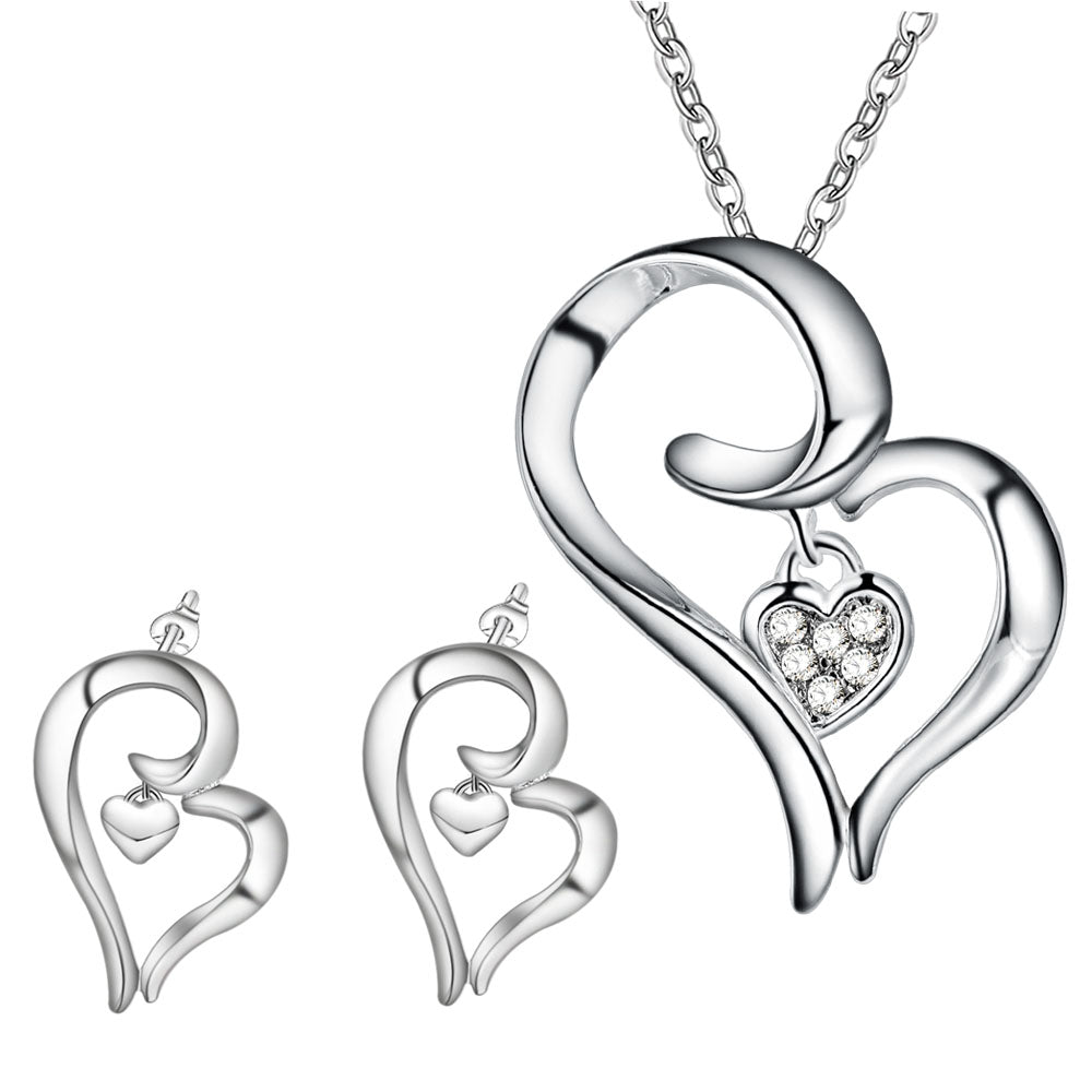 Silver Jewelry Set LST336