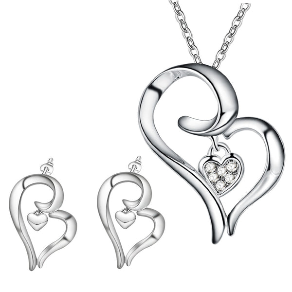 Silver Jewelry Set LST336