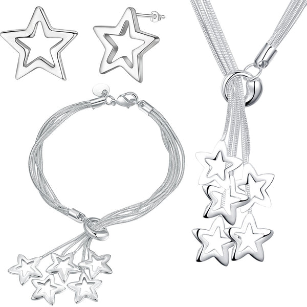 Silver Jewelry Set LST339