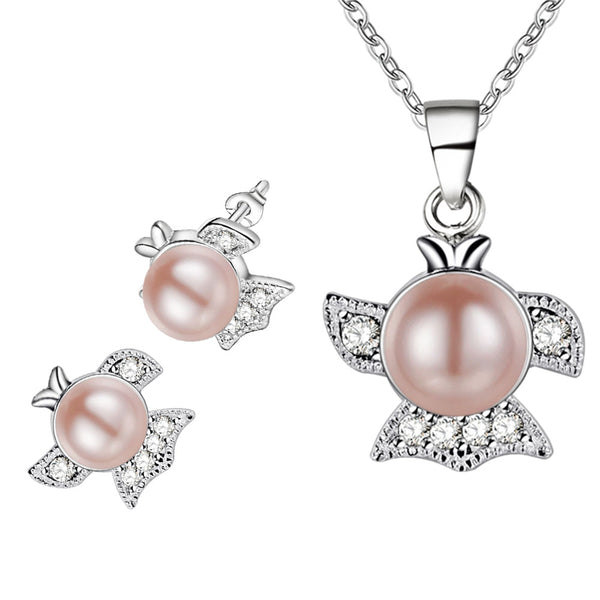 Silver Jewelry Set LST341