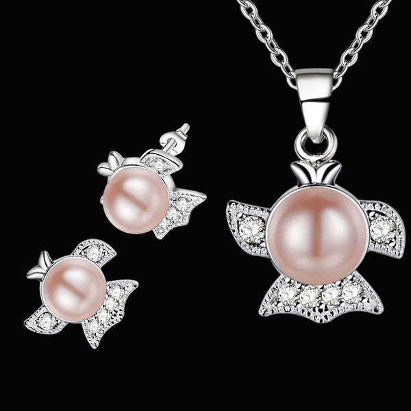 Silver Jewelry Set LST341