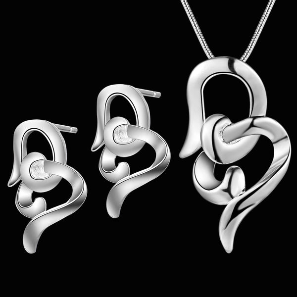 Silver Jewelry Set LST346