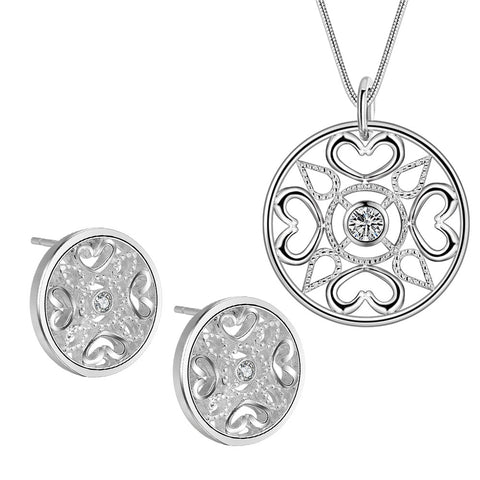 Silver Jewelry Set LST347